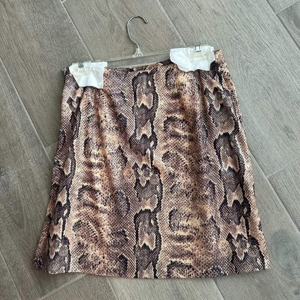 Skirt Snakeskin Pattern Cache Size 10 - image 1